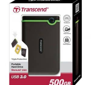 Transcend 500GB USB 3.0 External Hard Drive