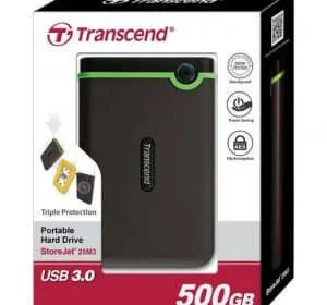Transcend 500GB USB 3.0 External Hard Drive