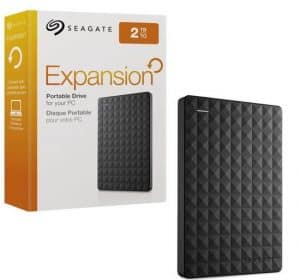 Seagate 2TB Expansion Portable USB 3.0 Hard Drive