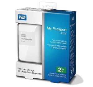 WD My Passport Ultra 2TB USB 3.0 Hard Drive