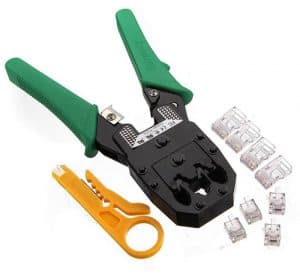 Crimping Tool with Wire Stripper