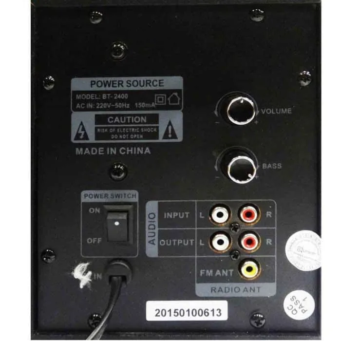 Cursor BT-2400 2.1 Bluetooth Speakers - Image 3