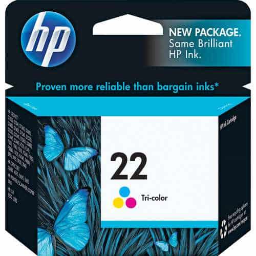 HP 22 Tri-Color Print Cartridge