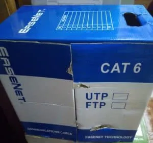 EaseNet Cat6- UTP 24AW Tough LAN Cable 305M