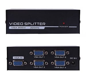 VGA 4 Port Splitter