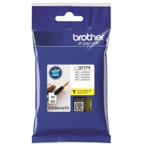 Brother LC3717Y Yellow Ink Cartridge