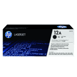 HP 12A Black Original LaserJet Toner Cartridge