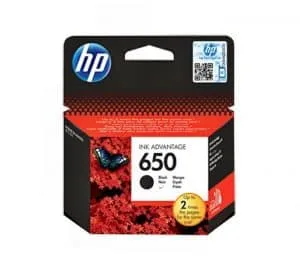 HP 650 Black Original Ink Advantage Cartridge
