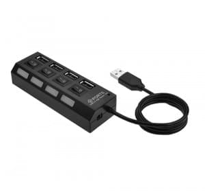 4 Ports USB 2.0 Hi-Speed USB Hub