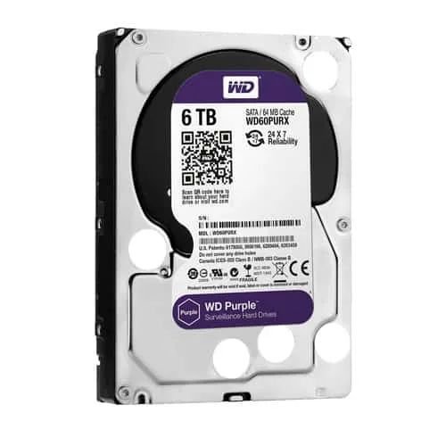 WD Purple 6TB Surveillance Hard Disk Drive