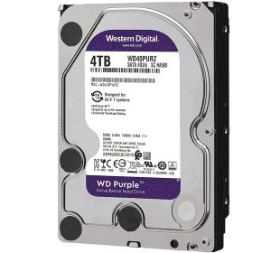 WD Purple 4TB Surveillance Hard Drive