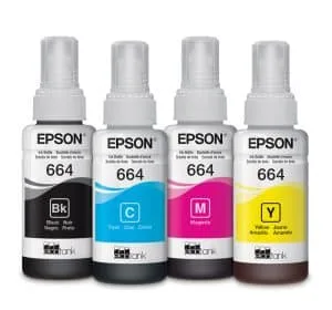 Epson 664 Ink -Available in Black, Magenta, Cyan and Yellow (Sold individually)