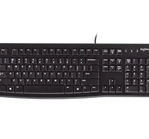 Logitech K120 Ergonomic Desktop USB Wired Keyboard
