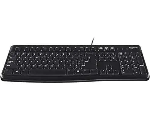 Logitech K120 Ergonomic Desktop USB Wired Keyboard - Image 5