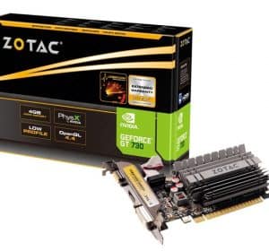 ZOTAC Nvidia GeForce GT730 4GB Graphics Card