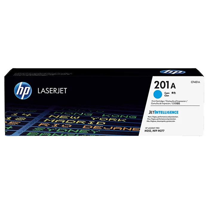 HP 201A Cyan Original LaserJet Toner Cartridge