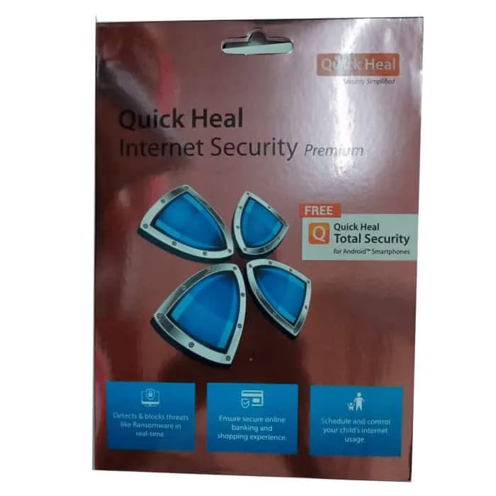 Quick Heal Internet Security 3 Users