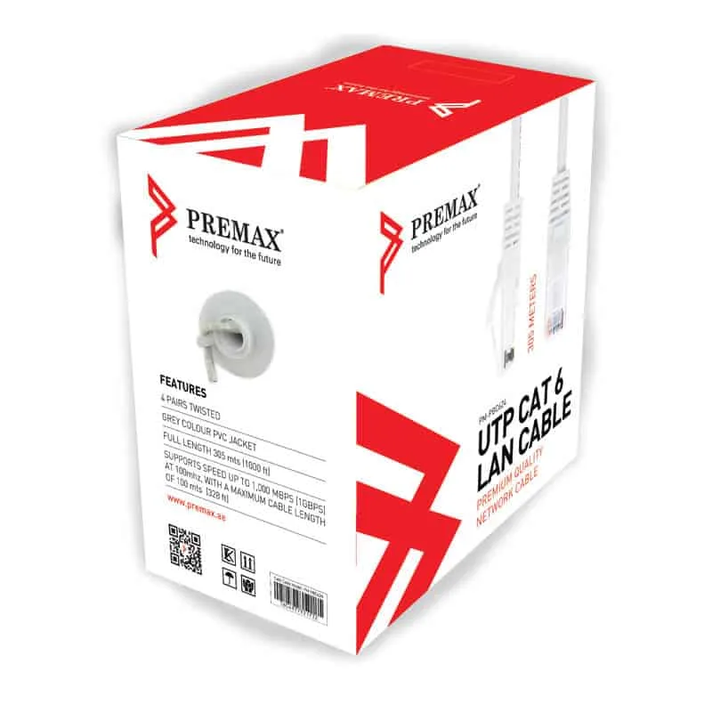 Premax Cat 6 UTP Cable