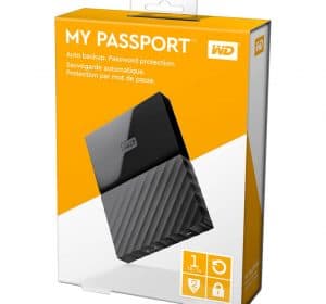 WD My Passport Auto Backup 1TB External Hard Disk