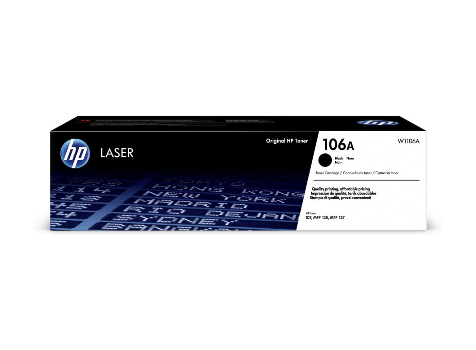 Hp 106A Black Original Toner Cartridge(W1106A) • Devices Technology Store