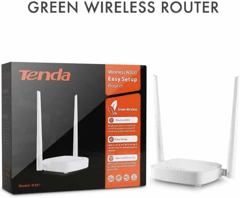 Tenda N301 Wireless N300 Router