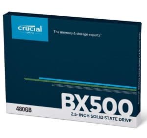 Crucial BX500 480Gb SSD 2.5" SATA