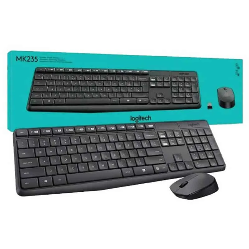Logitech MK235 Wireless Keyboard and Mouse Combo • Devices