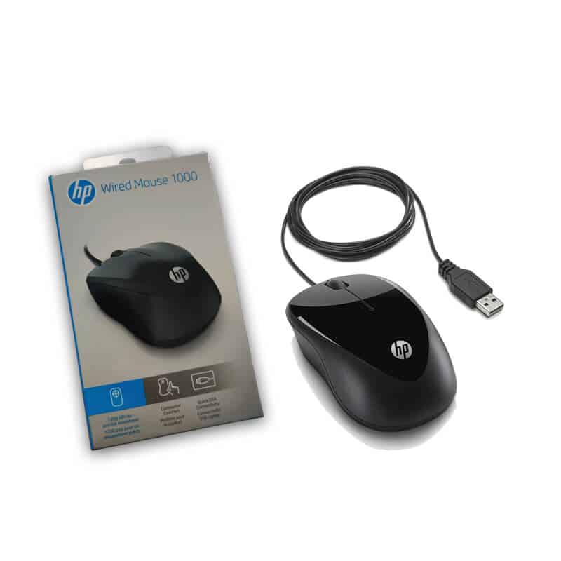 HP Wired Mouse 1000_Devices Technology Store ltd