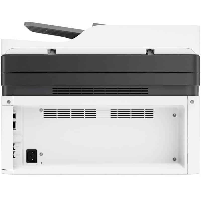 HP MFP 137fnw Monochrome Laser Printer Front Back_Devices Technology Store