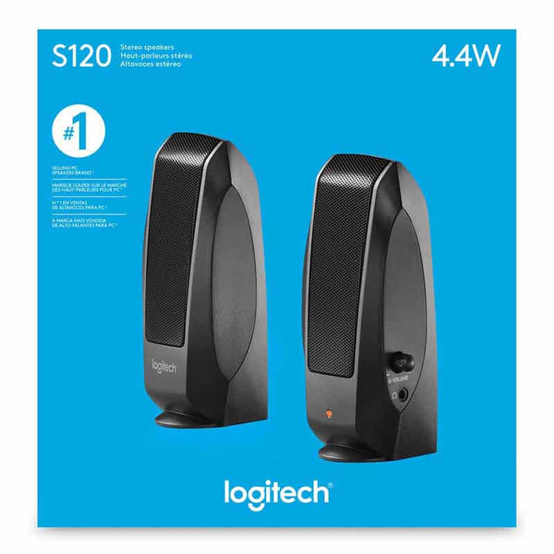 Logitech Speaker S120 System box_Devices Technology Store