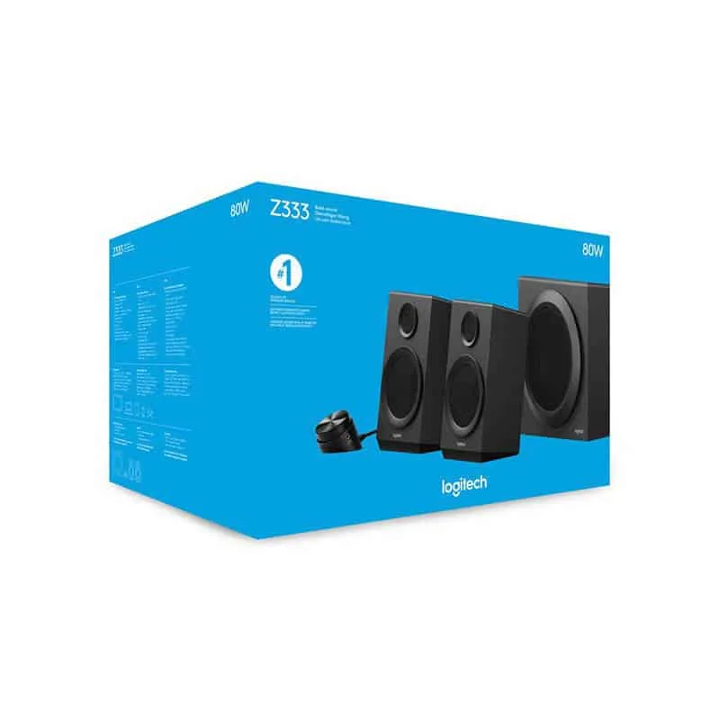 Logitech Z333 Speakers with Subwoofer • Devices Technology Store