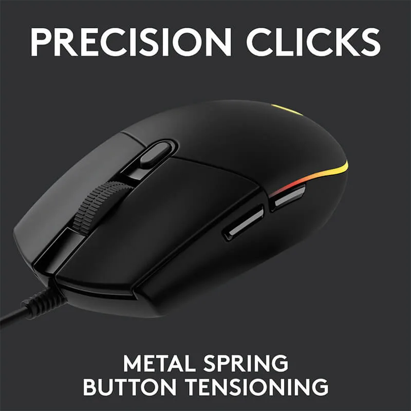 Logitech G203 Lightsync Gaming Mouse_Devices Technology Store Ltd