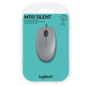 Logitech M110 Silent Wired Mouse Package_Devices Technology Store