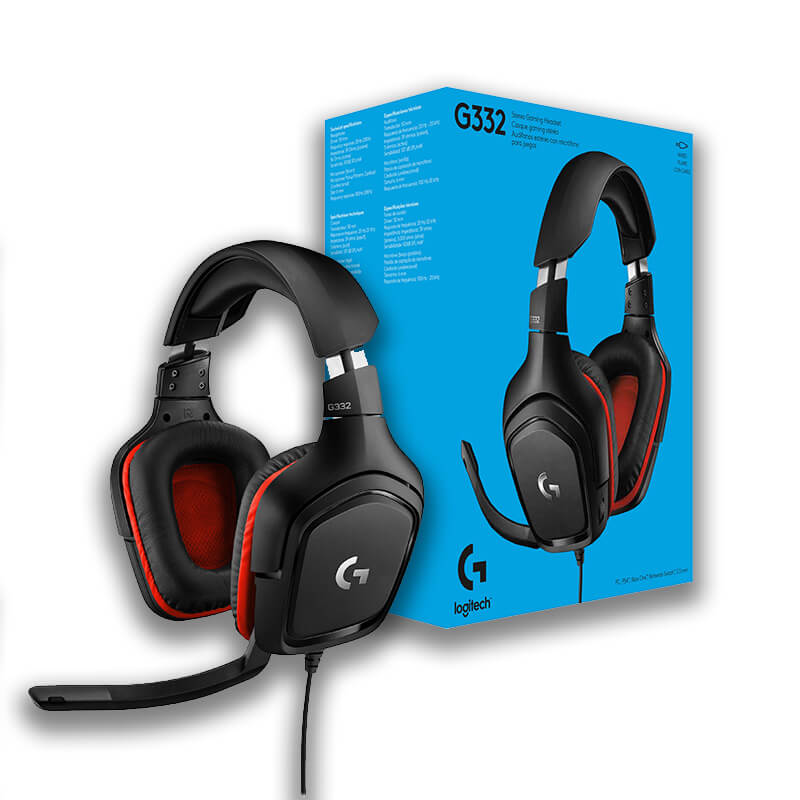 Logitech G332 Wired Stereo Gaming Headset_Devices Technology Store