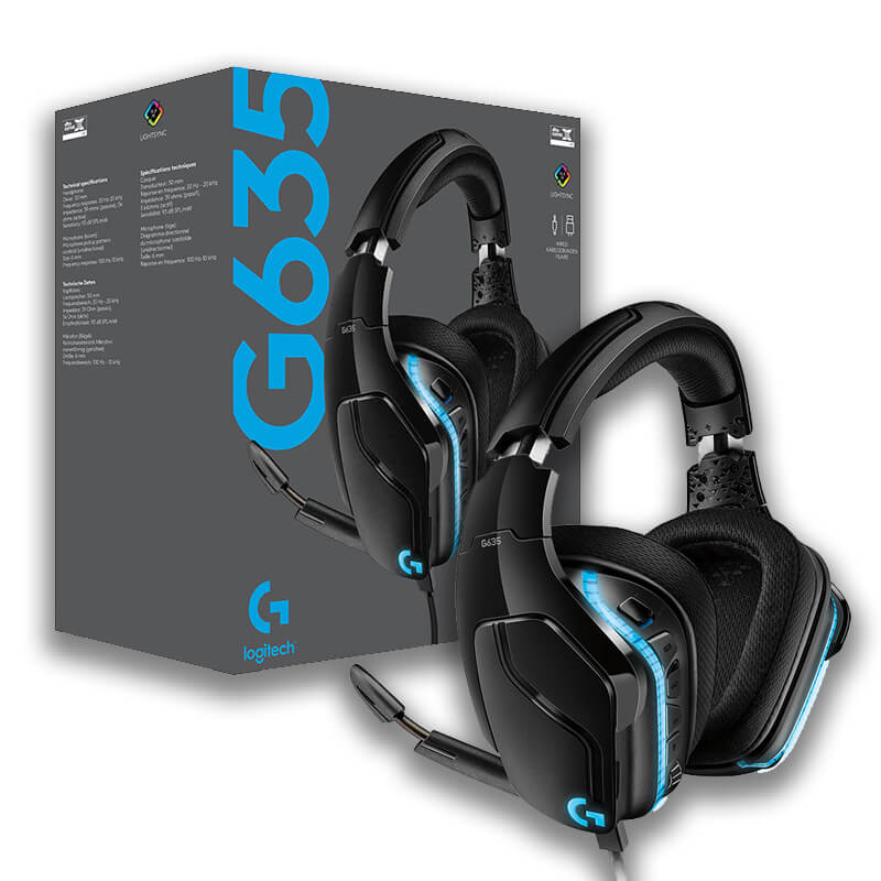 Logitech G635 LIGHTSYNC Gaming Headset_Devices Technology Store