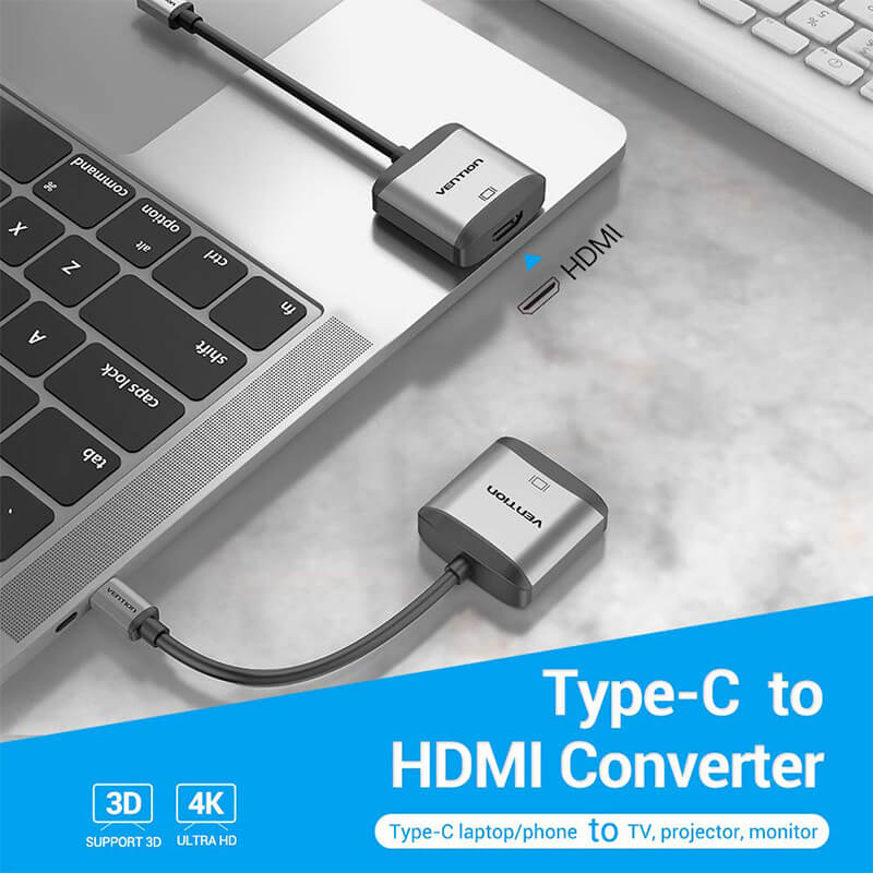Vention Type-C To HDMI Converter VEN TDAHB_Devices Technology Store Limited
