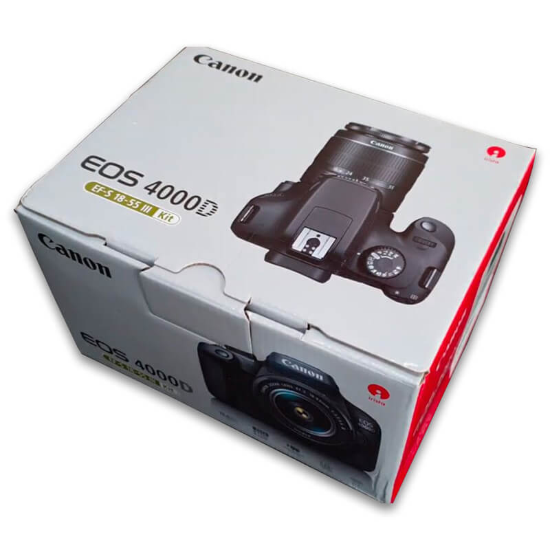 Canon EOS 4000D DSLR Camera with EF-S 18-55 mm lens_Devices Technology Store Limited