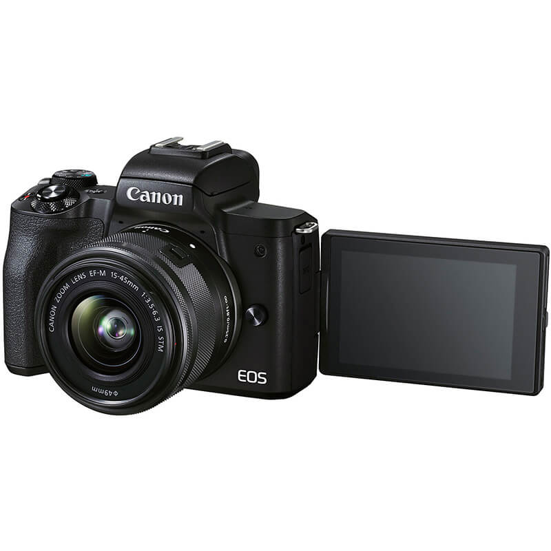 Canon EOS M50 Mark II Mirrorless Camera with 15-45mm Lens_Devices Technology Store Limited
