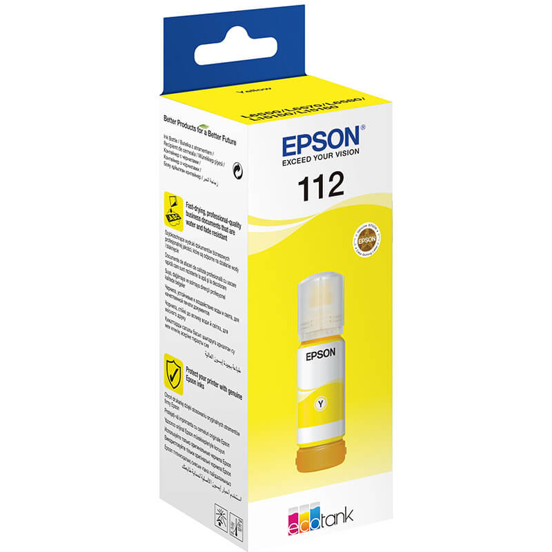 Epson 112 EcoTank Yellow ink bottle_devicestech.co.ke