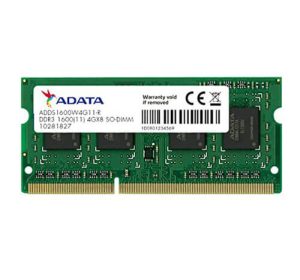 ADATA 4GB DDR3 RAM 1600MHz SODIMM Laptop RAM-devicestech.co.ke