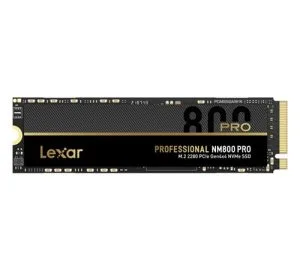 Lexar Professional 512GB NM800 NVMe PCIe Gen 4x4 SSD M.2 2280
