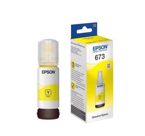 Epson 673 Yellow EcoTank Ink Bottle T6734 70ml-devicestech.co.ke
