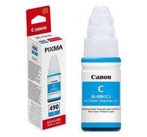 Canon GI-490 Cyan Ink Bottle 70ml-devicestech.co.ke