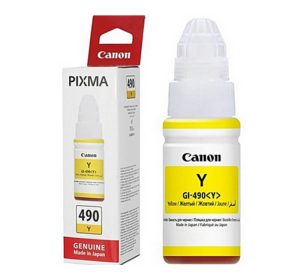 Canon GI-490 Yellow Ink Bottle 70ml-devicestech.co.ke