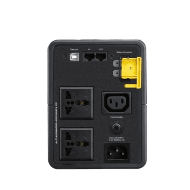 APC Back-UPS 750VA, 230V, AVR, 2 universal & 1 IEC outlets- BX750MI-MS ...