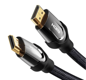 AASBH Vention Nylon Braided 4K Flat HDMI Cable 2M _devicestech.co.ke