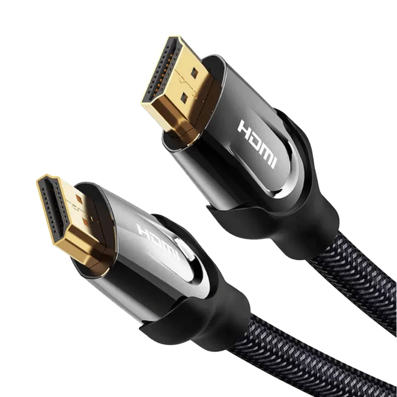AASBH Vention Nylon Braided 4K Flat HDMI Cable 2M _devicestech.co.ke