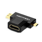 Vention 2 in 1 Mini HDMI and Micro HDMI Male to HDMI Female Adapter_ devicestech.co.ke
