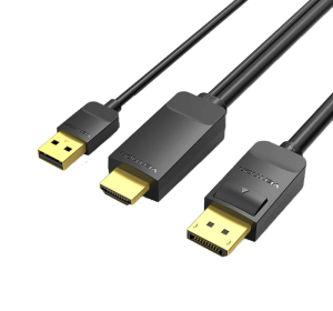 Vention HDMI-A Male to DP Male HD Cable_ devicestech.co.ke