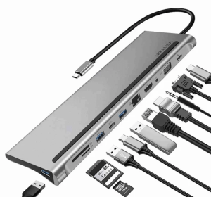 Vention USB-C MULTI-FUNCTIONAL 11 in 1 DOCKING STATION _devicestech.co.ke